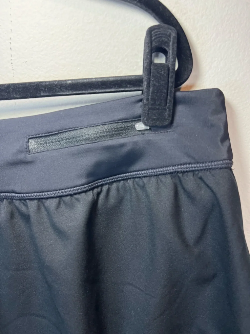Nike Solid Element Board Skirt Skort Black Activewear Athleisure Zip Pocket  XXL